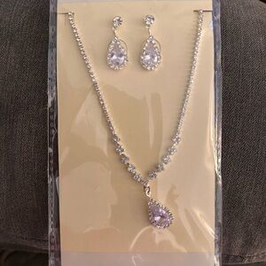 Elegant Silver  Jewelry Set